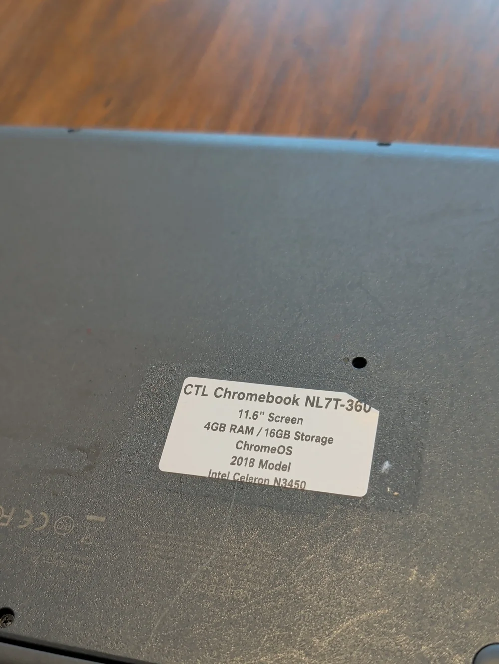 Chromebook NL7T-360 Black 11.6